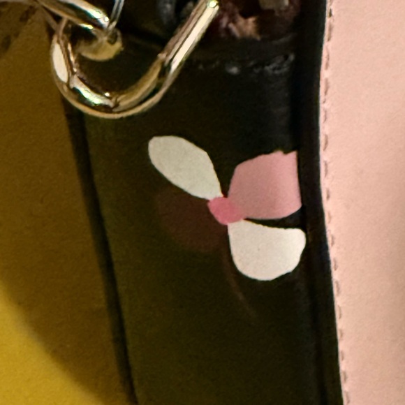 Kate Spade Floral Pup Double Zip Small Crossbody - Picture 5 of 6